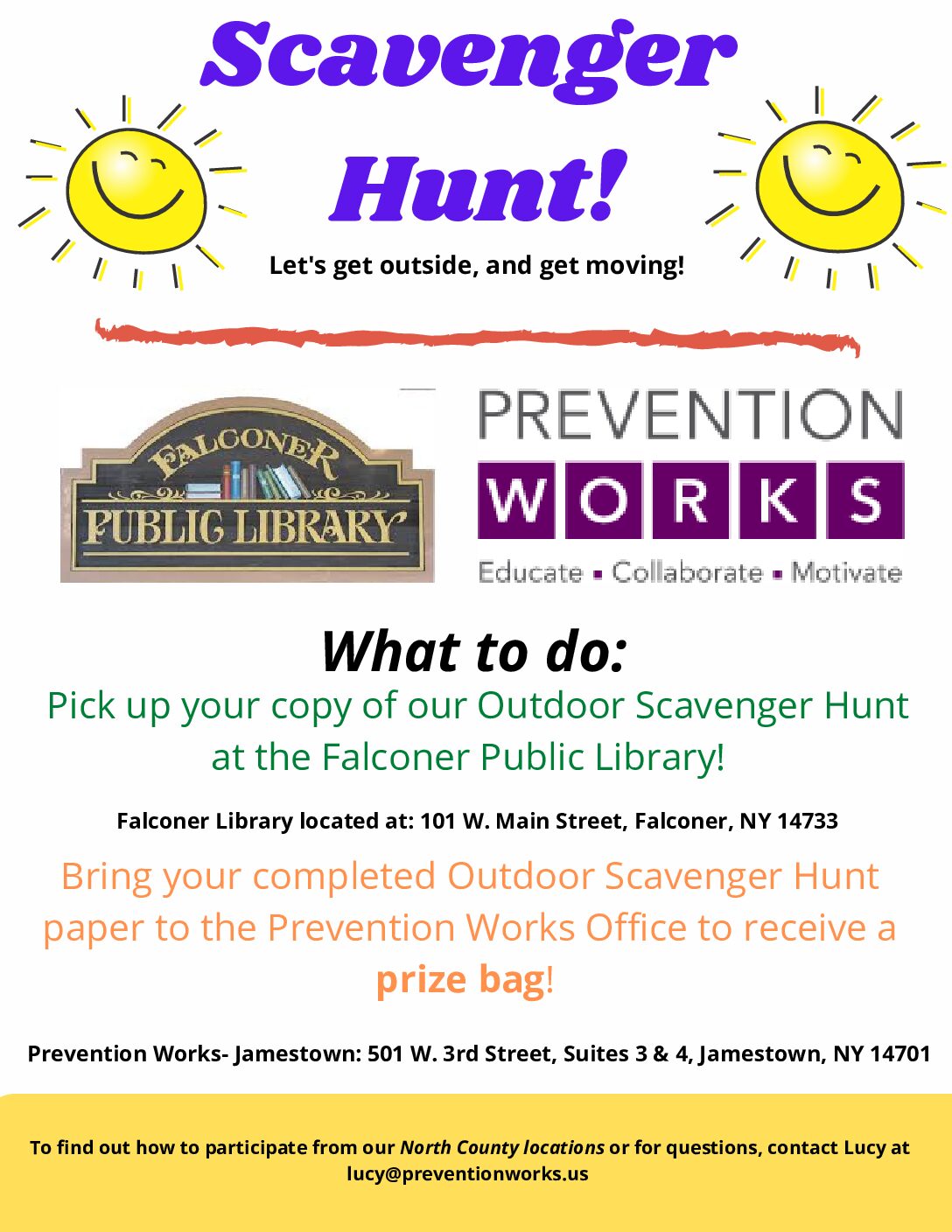Scavenger Hunt Fun! Scavenger Hunt Fun!