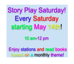 Check Out Story Play Saturdays!