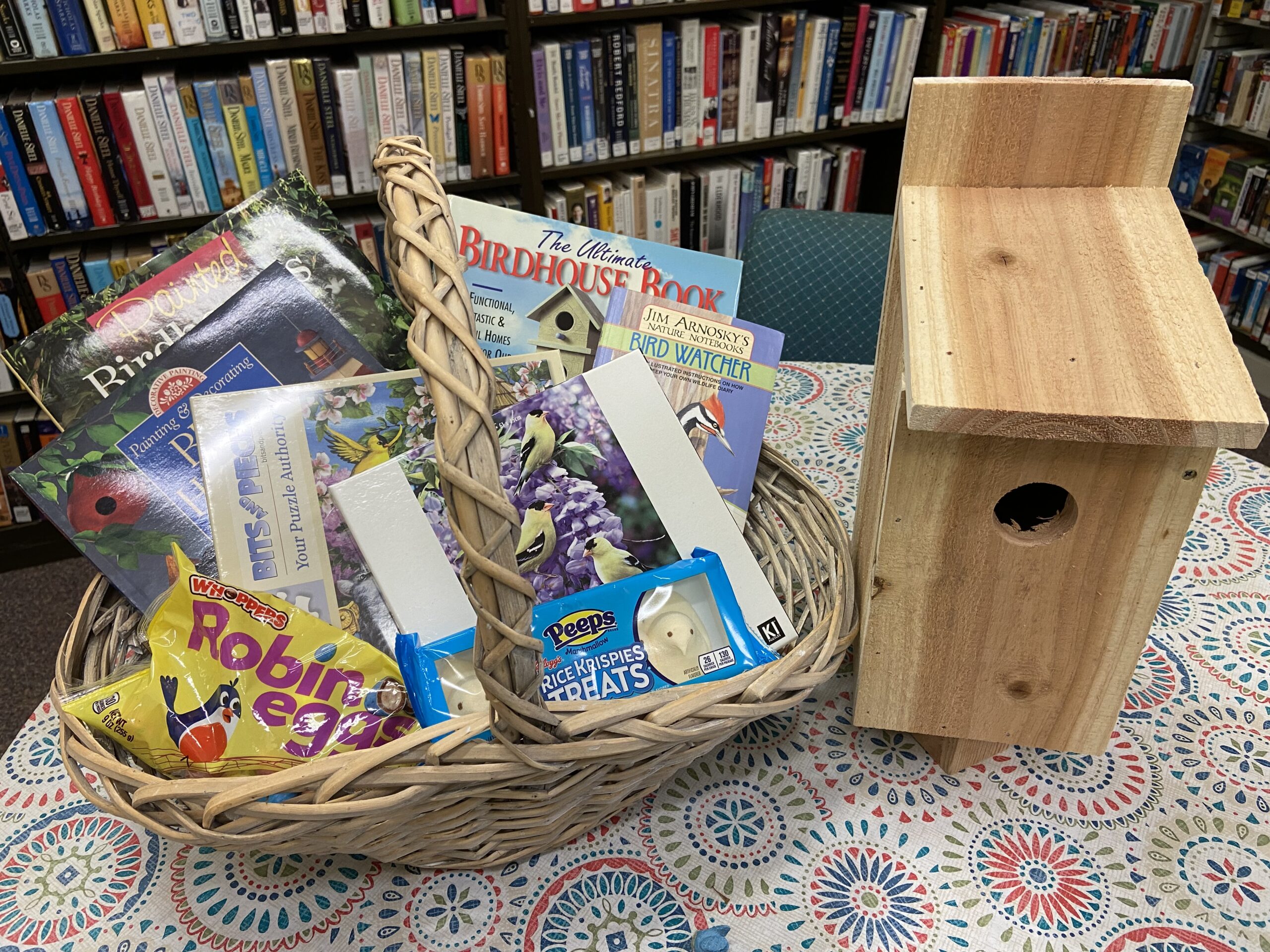 Birdhouse & Basket Raffle