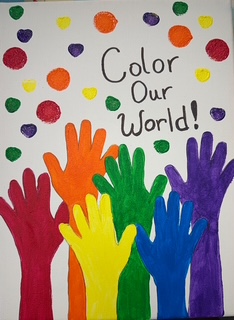 Colorful Canvas Painting
